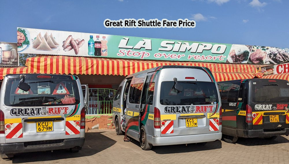  Great Rift Shuttle Fare Price